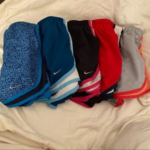 Bundle of 5 pairs of LARGE Nike shorts